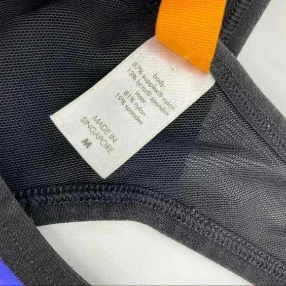 Lucy Razerback Criss Cross Back Mesh Tank Top M - Picture 12 of 13